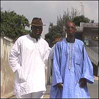 Peter & Derek in Lagos 2003