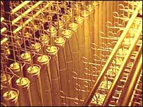 Nükleer yakıt çubukları