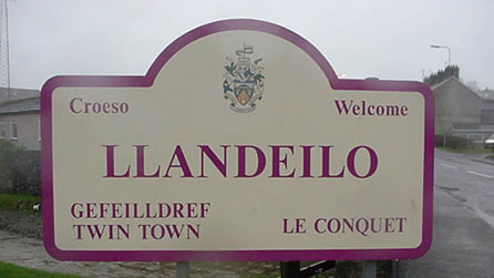 Arwydd Llandeilo