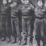 Some of the girls changing the guard. Some of the girls changing the guard.