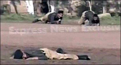 हमले की टीवी तस्वीरें (एएफ़पी/गैटी इमेज)