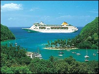 A typically panoramic St Lucia vista