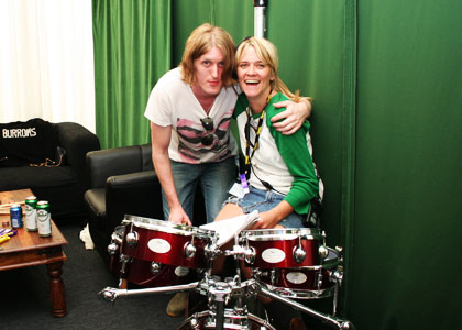 Edith Bowman live from Reading Festival Edith Bowman live from Reading Festival
