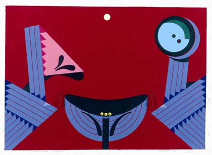 Patrick Caulfield tapestry sketch