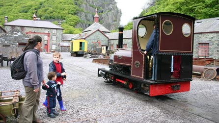 The National Slate Museum of Wales in Llanberis