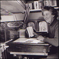 Muriel Kilvert in her Green Goddess