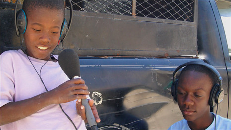 School children in Hait