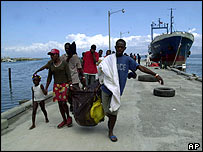 Haitjanët e kthyer prapa nga rojet bregdetare amerikane