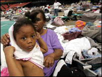 Felaketzede bir çocuk