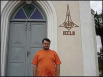 O pastor luterano Fabrício Weiss