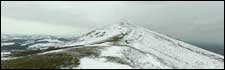 Malvern Hills in the snow