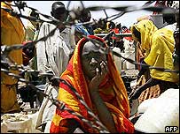 Uprchlík v Dárfúru