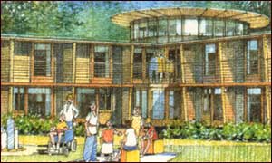 Artist's is impression of the new hospice