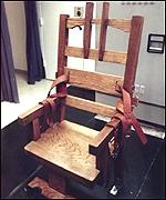 Elektrické křeslo se používá ve 4 státech USA