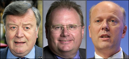 Ken Clarke, Eric Pickles, Chris Grayling
