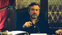 Robert De Niro ponders the UK reviews for Godsend