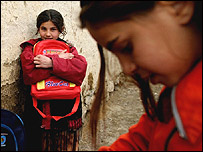 دانش آموزان افغان (عکس از آرشیو)