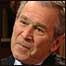 O presidente dos Estados Unidos, George W. Bush, em entrevista à BBC