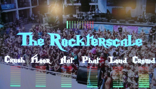 Rockterscale screen