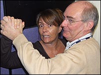 Claire and Ray dancing