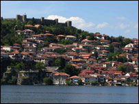 Pamje nga qyteti i Ohrit (arkiv)