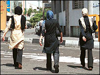 دختران ايرانی در تهران