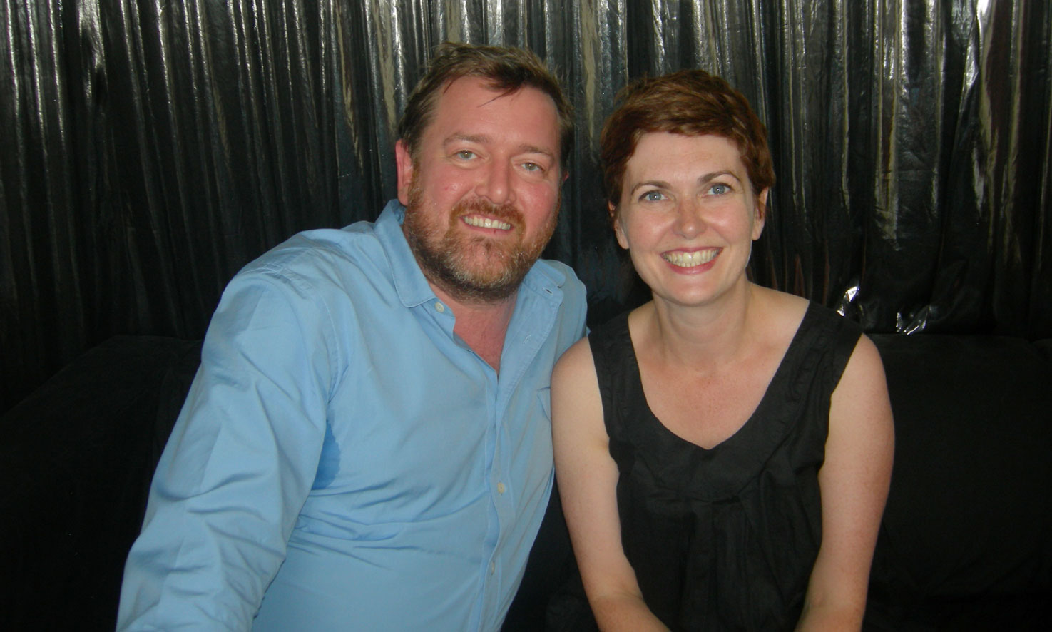 Marie-Louise Muir and Guy Harvey