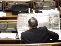 Віктор Ющенко твердить, що рішення парламенту не зупинить процес приватизації "Криворіжсталі"