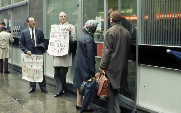 Postal workers in 1968