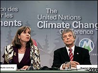 Kanada'daki iklim görüşmelerine katılan Amerikan heyeti