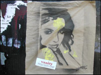 Britney Spears graffiti