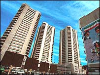 ساختمان های بلند در تهران