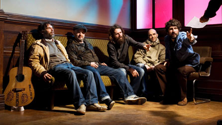 The Super Furry Animals, backstage at the Coal Exchange, Cardiff (20th November 2009) by Sophie Keyworth.