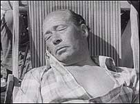 Snoozing on the beach