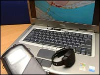 Monitor de satélite