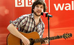 Jonathan Powell performing for BBC Radio Wales