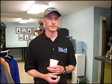 David Wesley, miembro del equipo científico de la NOAA