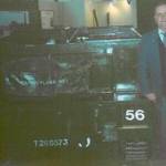 Stan visiting an old friend in 1990 (the bren gun carrier at Durham Light Infantry Museum). Stan visiting an old friend in 1990 (the bren gun carrier at Durham Light Infantry Museum).