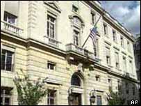 Ambasáda USA v Paříži