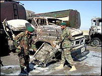 د ملي اردو سرتيري د پېښې پر ځي کې