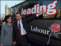 Cherie a Tony Blairovi