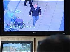 Chris Jackson on CCTV