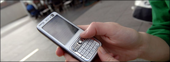 A mobile phone