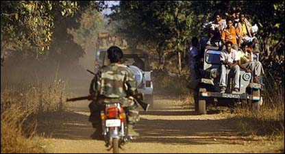 बस्तर में सलवा जुड़ुम कार्यकर्ता