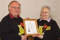 Goronwy a Beti Evans