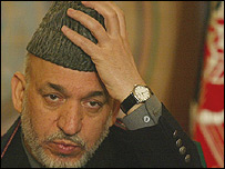 حامد کرزی، رييس جمهور افغانستان