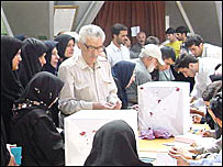 ईरानी मतदाता