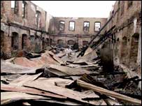 जला हुआ स्कूल