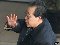 O negociador-chefe da Coréia do Norte, Kim Kye-gwan