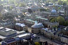 Oxford from the air